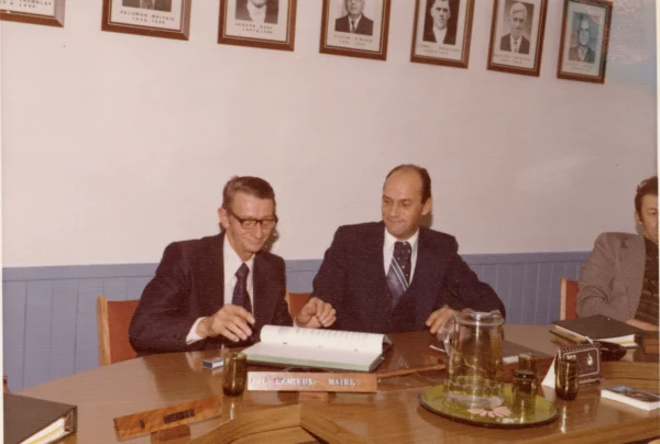 inconnu — organisme — Tags: municipalité, organisme — Conseil municipalit, fin des années 1970.