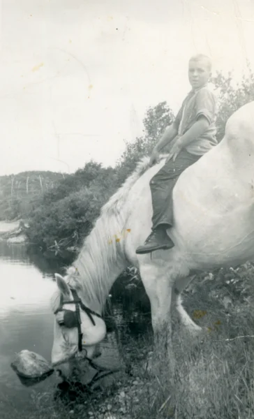 Luc Privé — portrait — Tags: portrait, cheval — Guy Privé