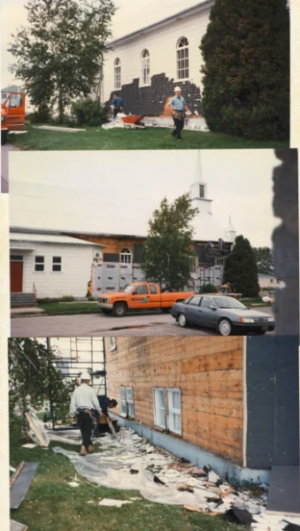 Fabrique — 1997 — église — Tags: église — Rénovation de l\'église