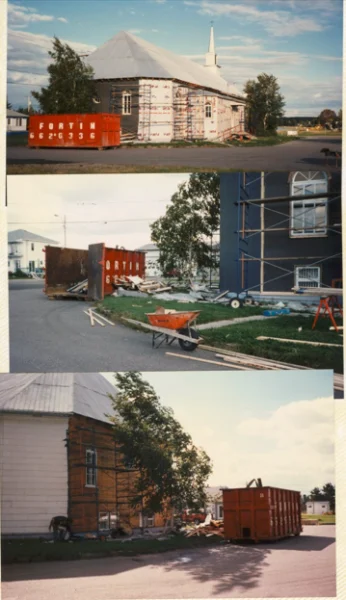 Fabrique — 1997 — église — Tags: église — Rénovation de l\'église