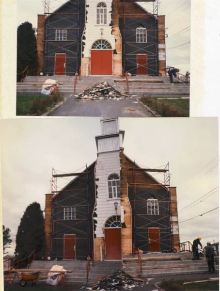 Fabrique — 1997 — église — Tags: église — Rénovation de l\'église