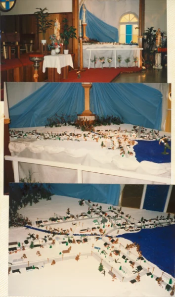 Fabrique — 1997 — église — Tags: église — maquette du village