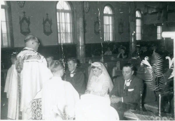 Elmire ou Candide Privé — couple — Tags: couple — Mariage d\'Eugène Villeneuve et Gertrude Néron