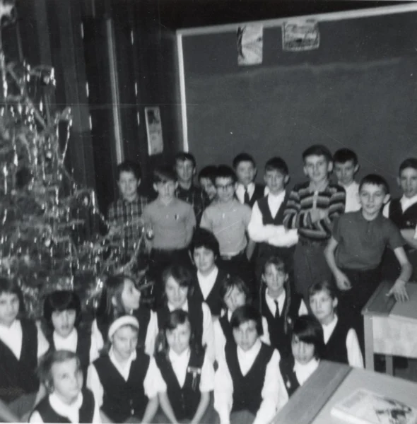 Jocelyne Boivin — 1965 — école — Tags: école — Classe de 6e année, 1965-1966
