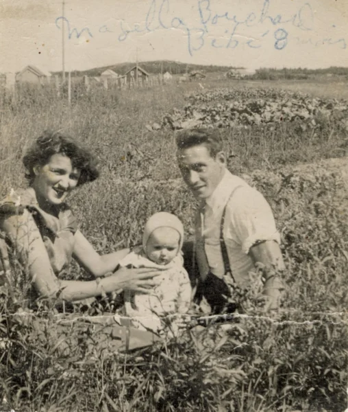 Rosaire Tremblay — famille — Tags: famille, couple — Bébé Magella, 6 mois